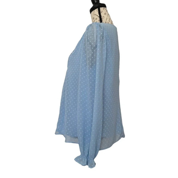 Nanette Lepore Pleated Front Top Size Medium - Picture 4 of 9